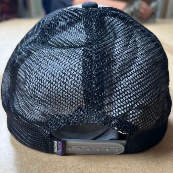 Patagonia Fitz Roy Trout Trucker Hat Snapback Mesh Fly Fish One Size Fits All - Picture 2 of 6